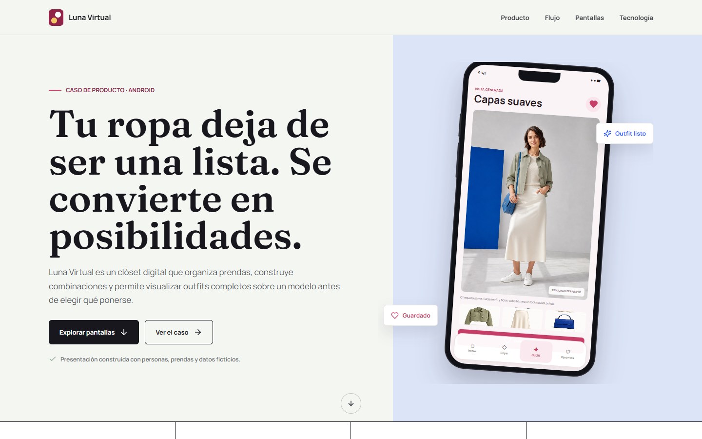 Portada de Luna Virtual, caso de estudio de un clóset digital
